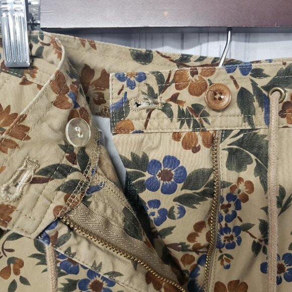 Lauren Ralph Lauren Floral Ankle Pants - Tan and Brown - Picture 6 of 13